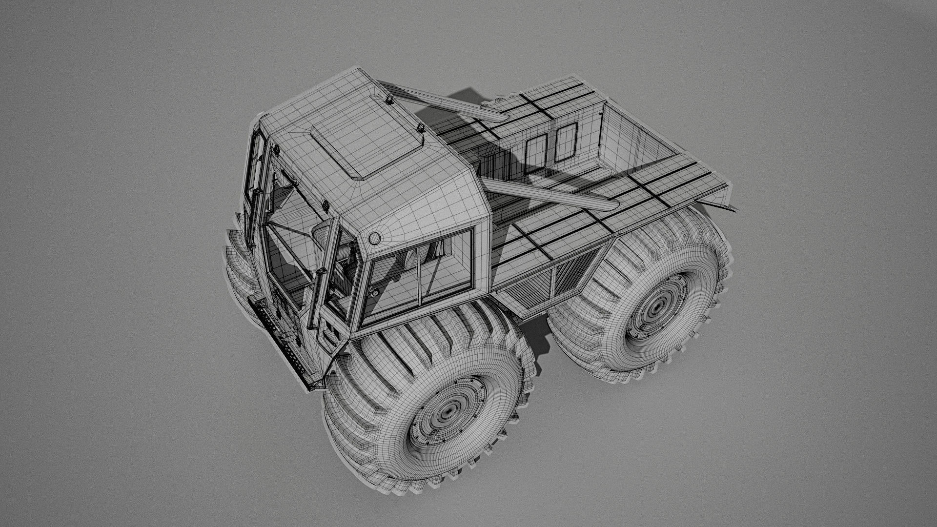 Sherp N 1200 Pickup Concept 3D model_12