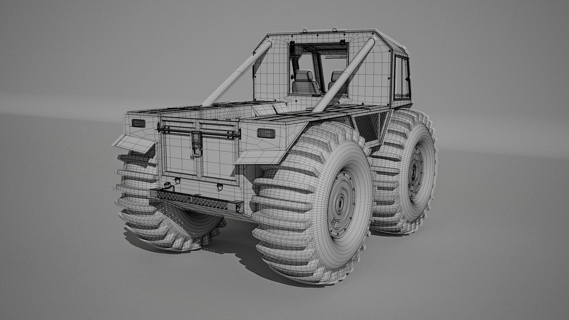 Sherp N 1200 Pickup Concept 3D model_13