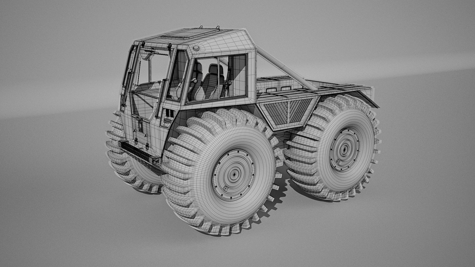 Sherp N 1200 Pickup Concept 3D model_11