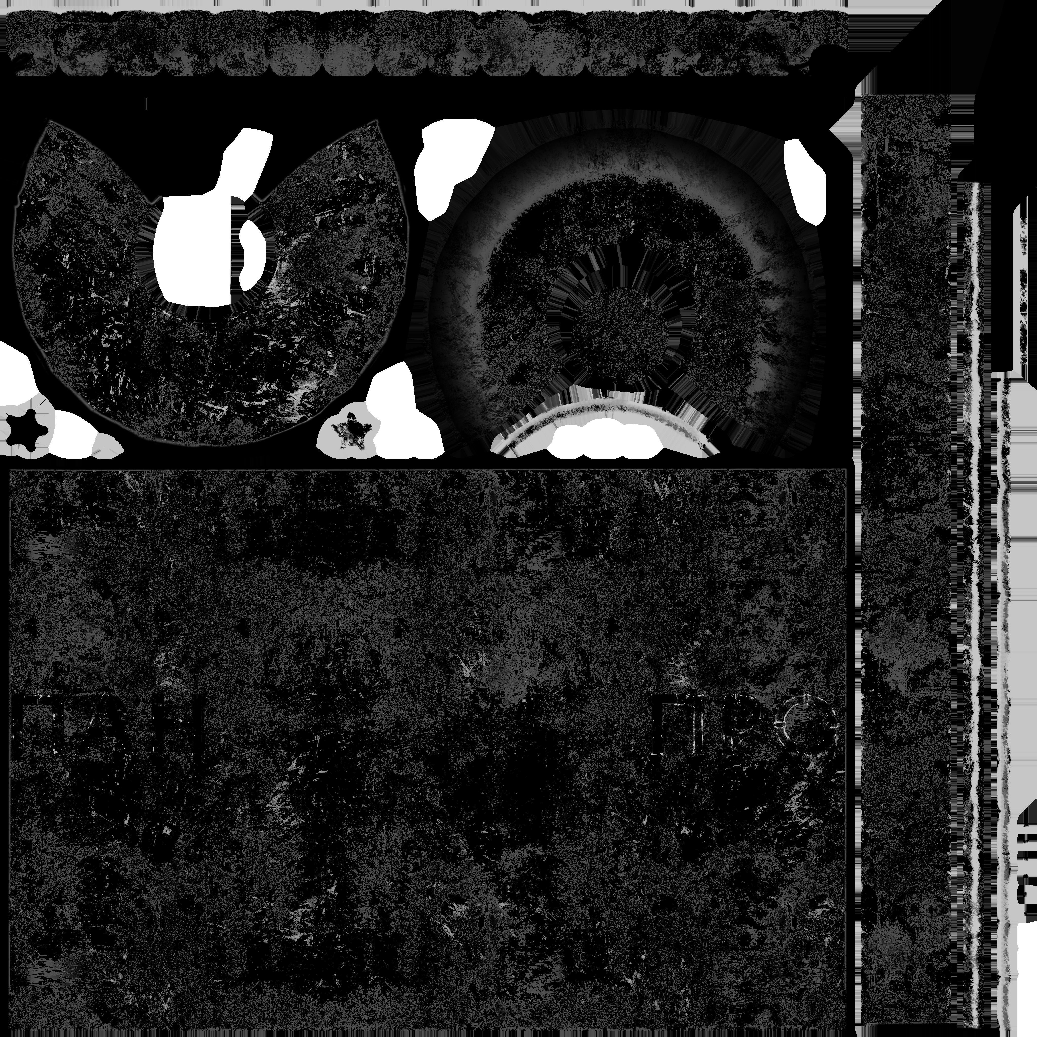 Soviet USSR Gas tank PBR low-poly game-ready model Low-poly 3D model_11