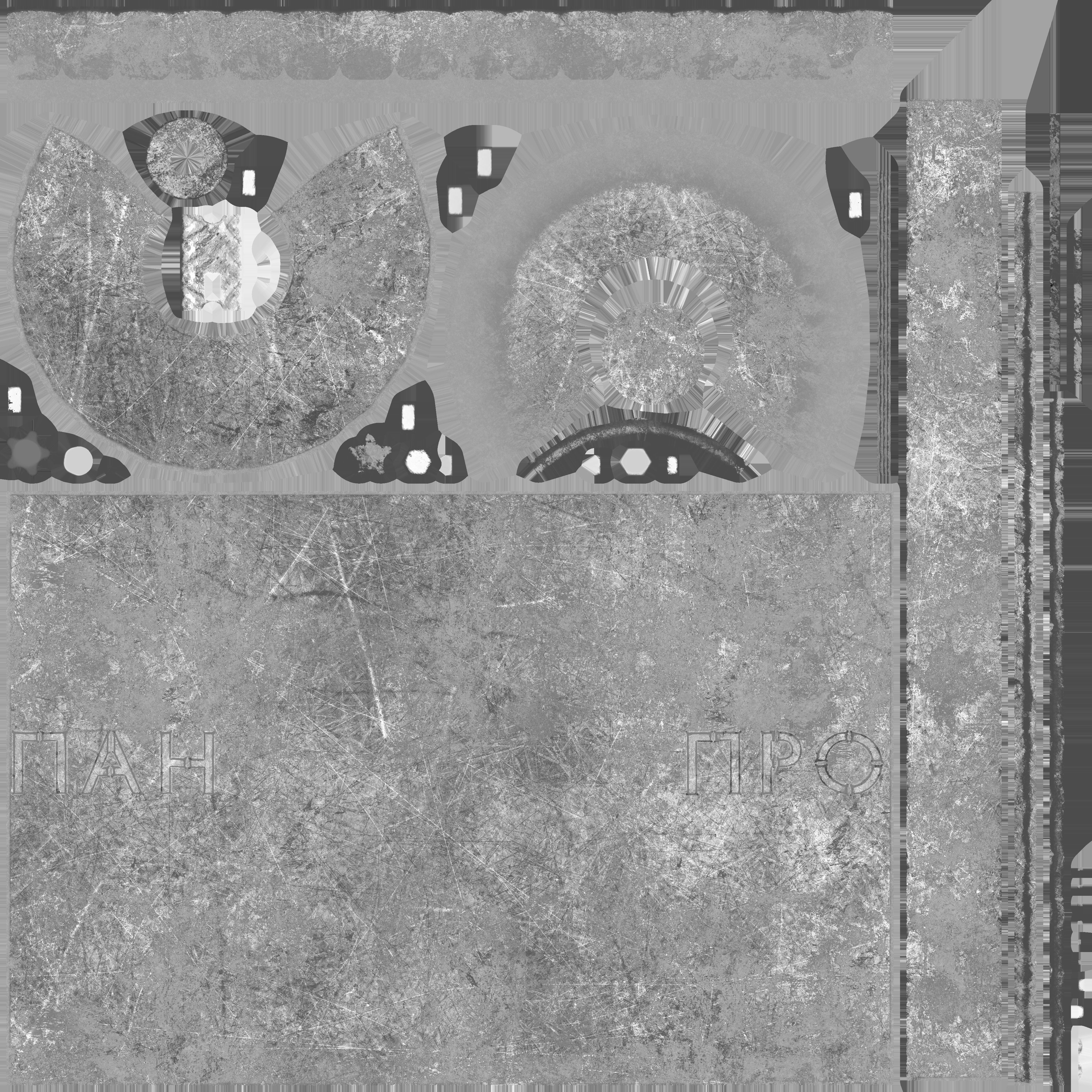 Soviet USSR Gas tank PBR low-poly game-ready model Low-poly 3D model_12