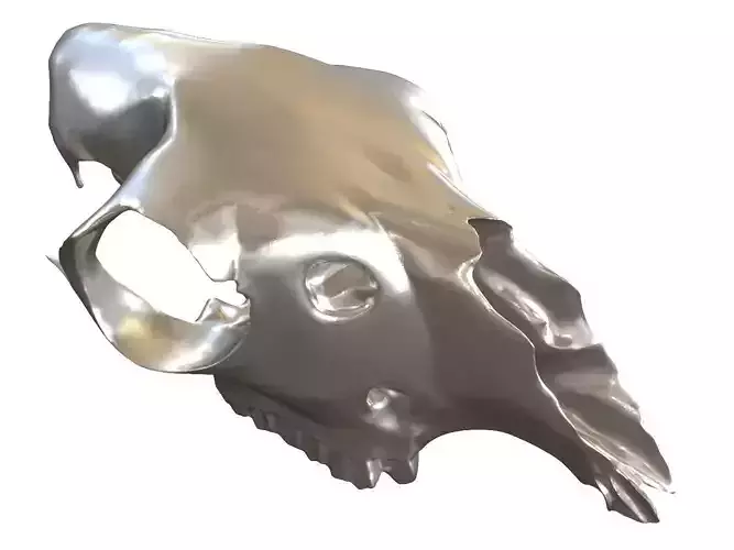 Cranium Charm Llama Silver