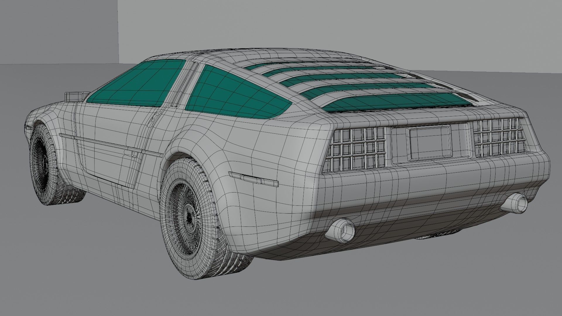 DeLorean DMC-12 3D model_11