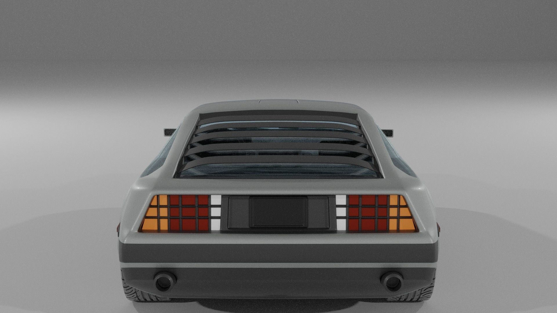 DeLorean DMC-12 3D model_3