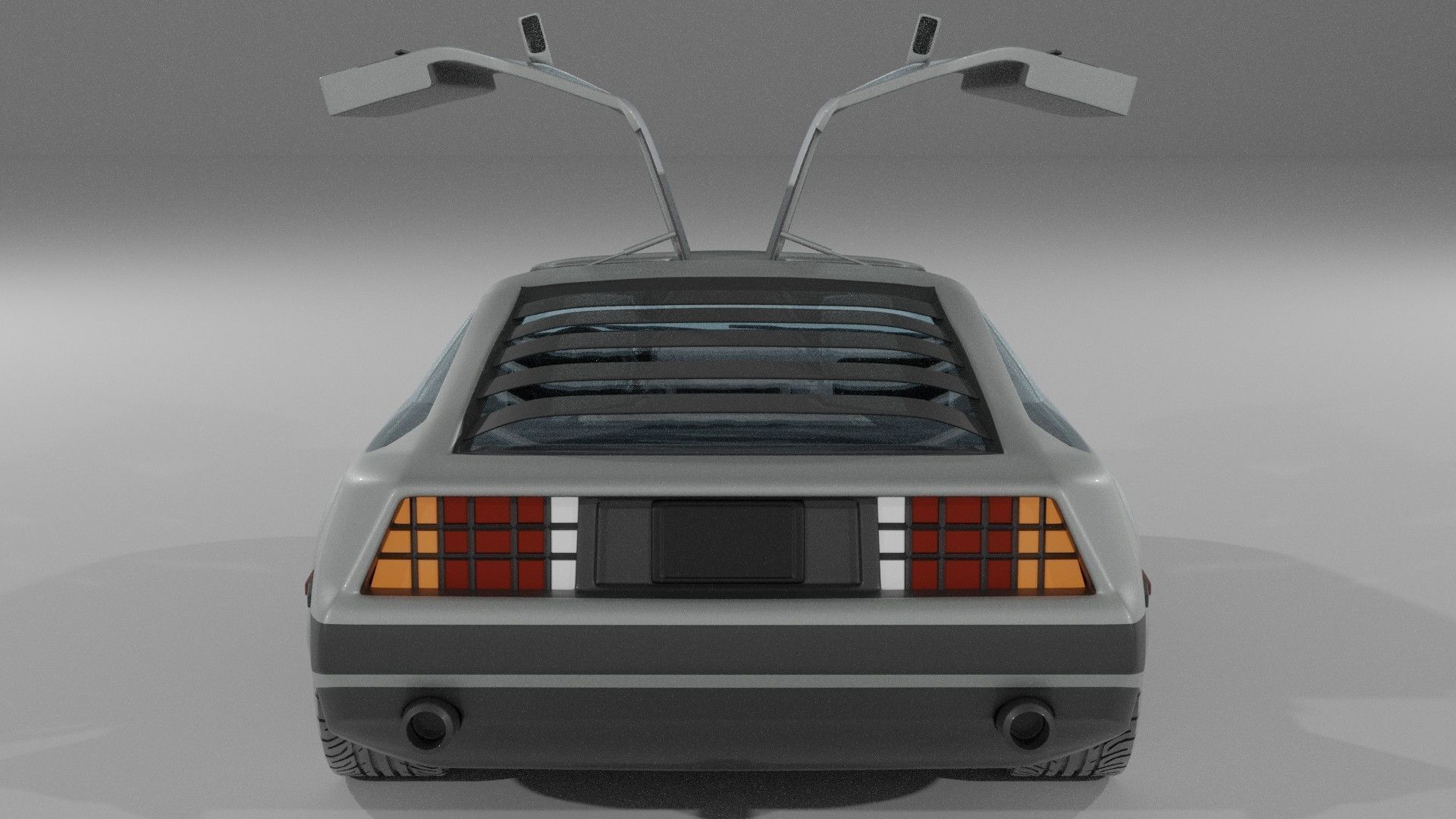 DeLorean DMC-12 3D model_4