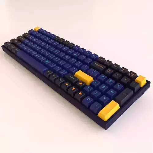 Keycrone K4 V2 Mechanical Keyboard 3D model