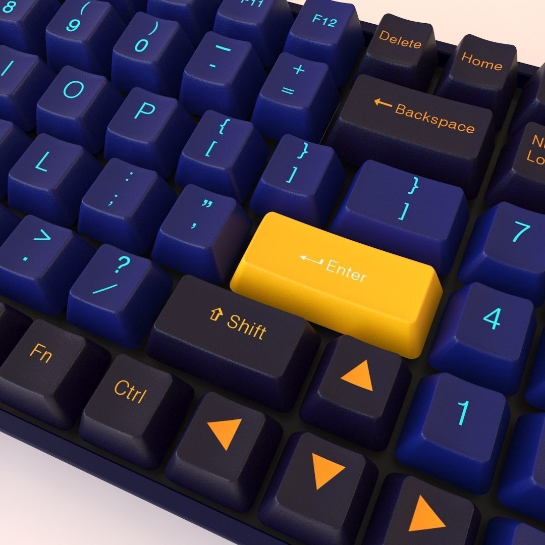 Keycrone K4 V2 Mechanical Keyboard 3D model_10