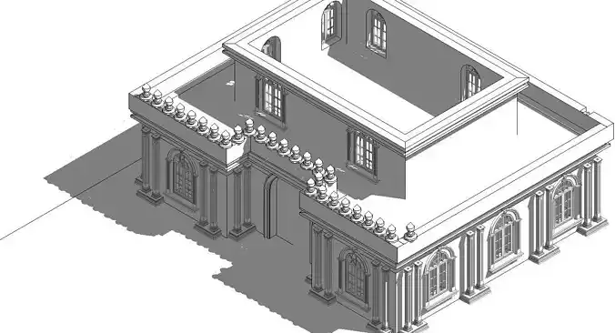 neoclassical building 