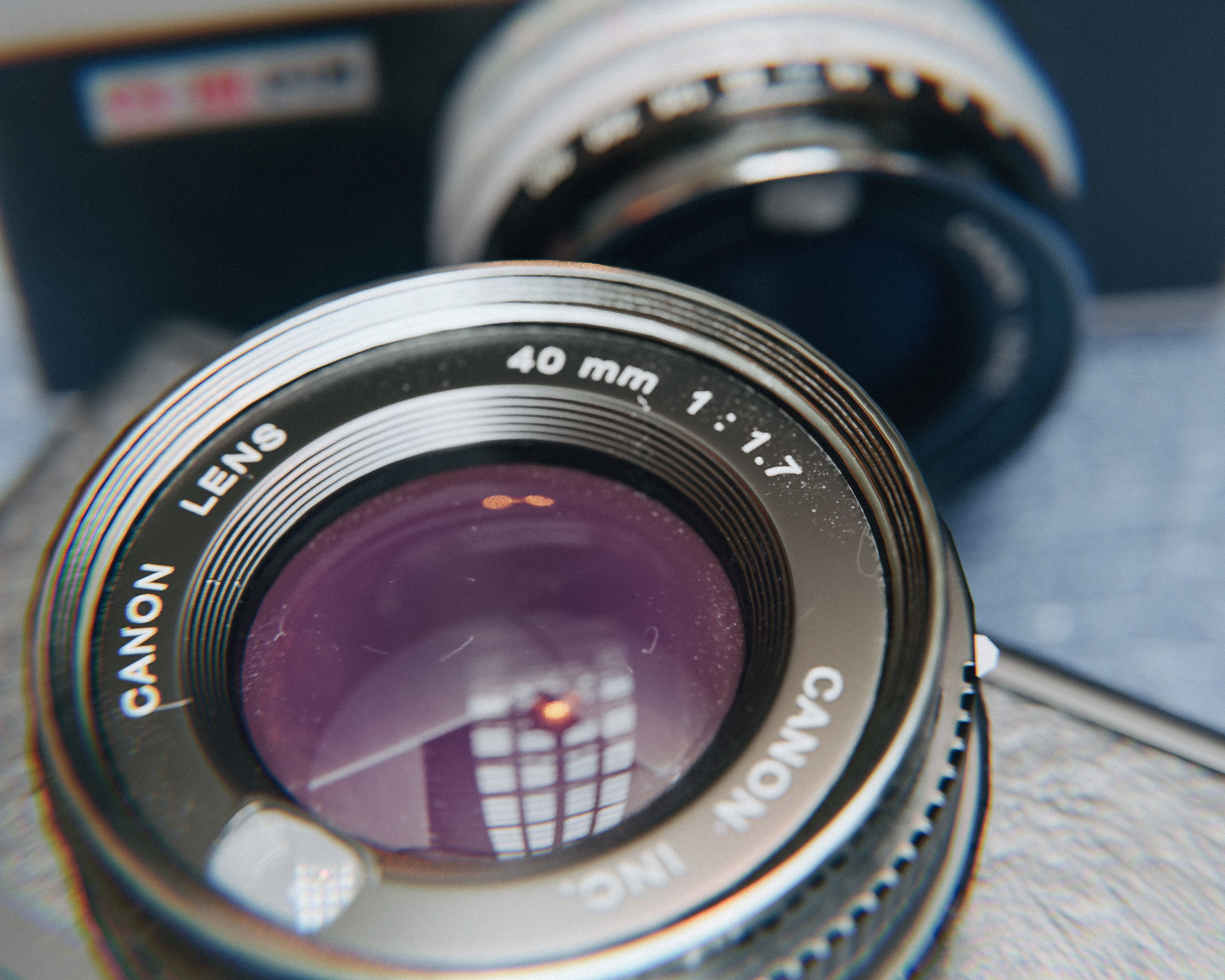 Old Camera Canonet QL17 Lowpoly Gameready PBR Low-poly 3D model_3