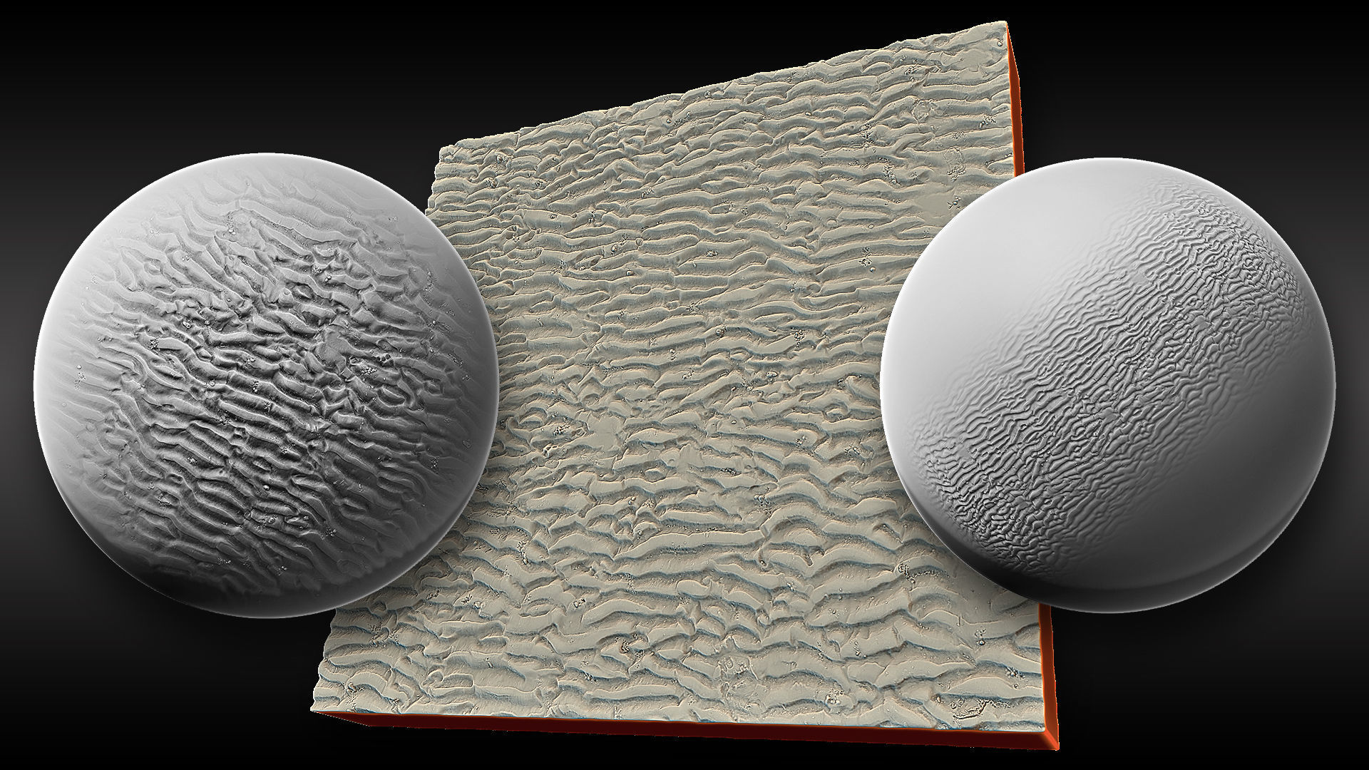 Ultra HQ Terrain Seamless Sculpt Zbrush brushes and Alphas Vol6 3D model_36