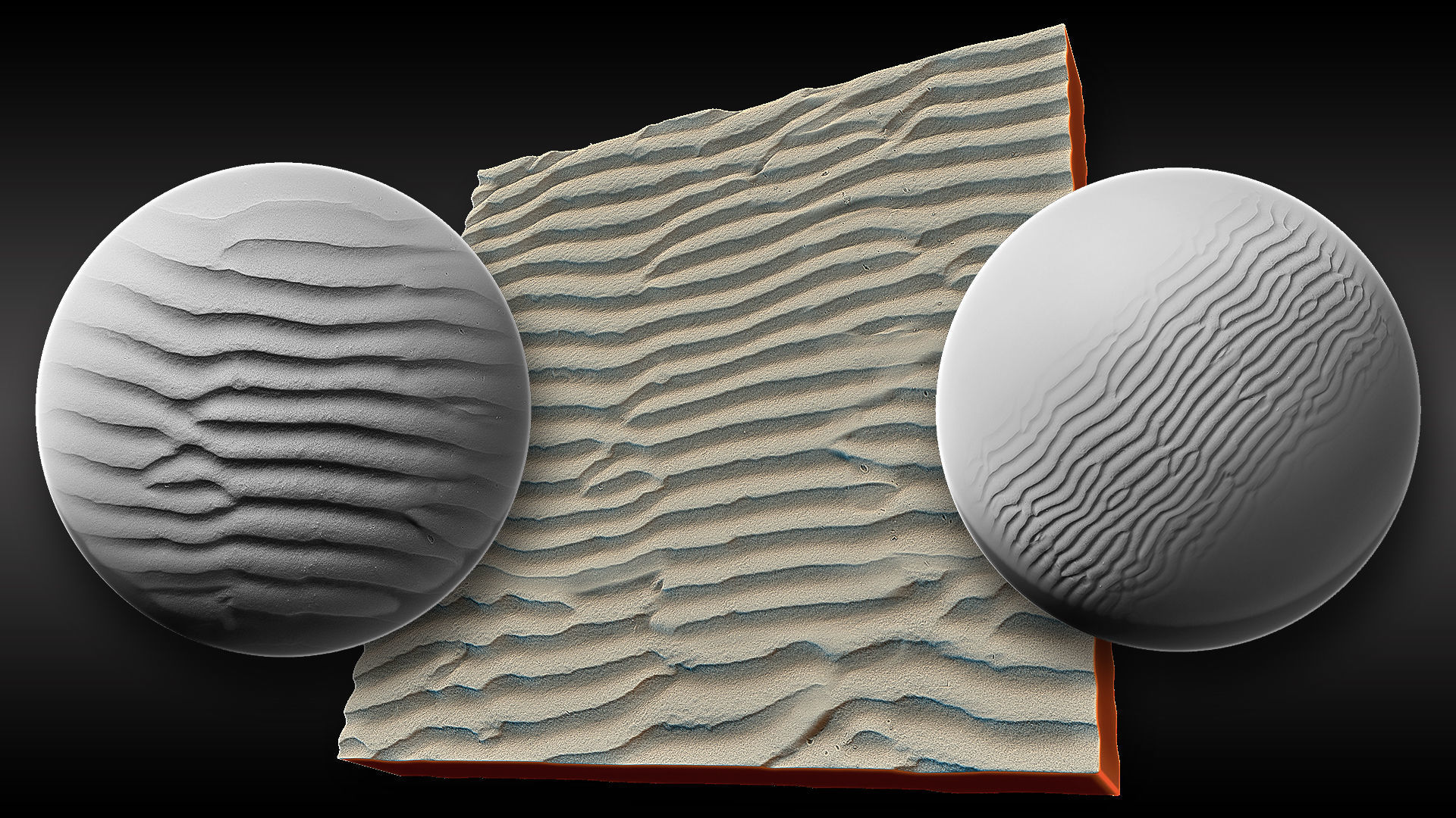Ultra HQ Terrain Seamless Sculpt Zbrush brushes and Alphas Vol6 3D model_25