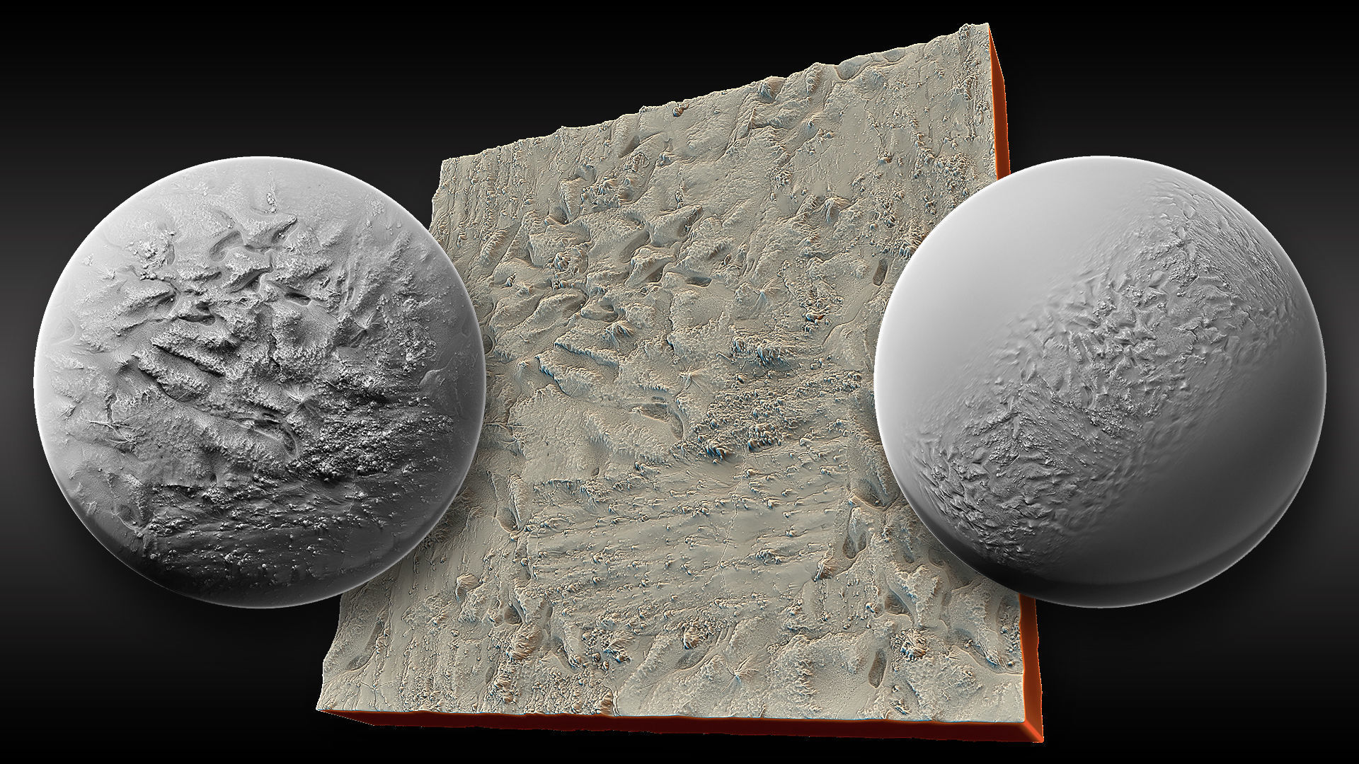 Ultra HQ Terrain Seamless Sculpt Zbrush brushes and Alphas Vol6 3D model_44