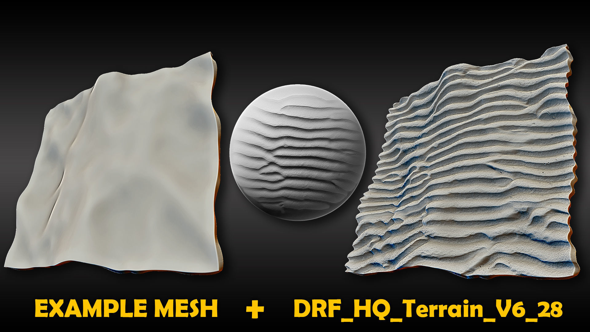 Ultra HQ Terrain Seamless Sculpt Zbrush brushes and Alphas Vol6 3D model_12