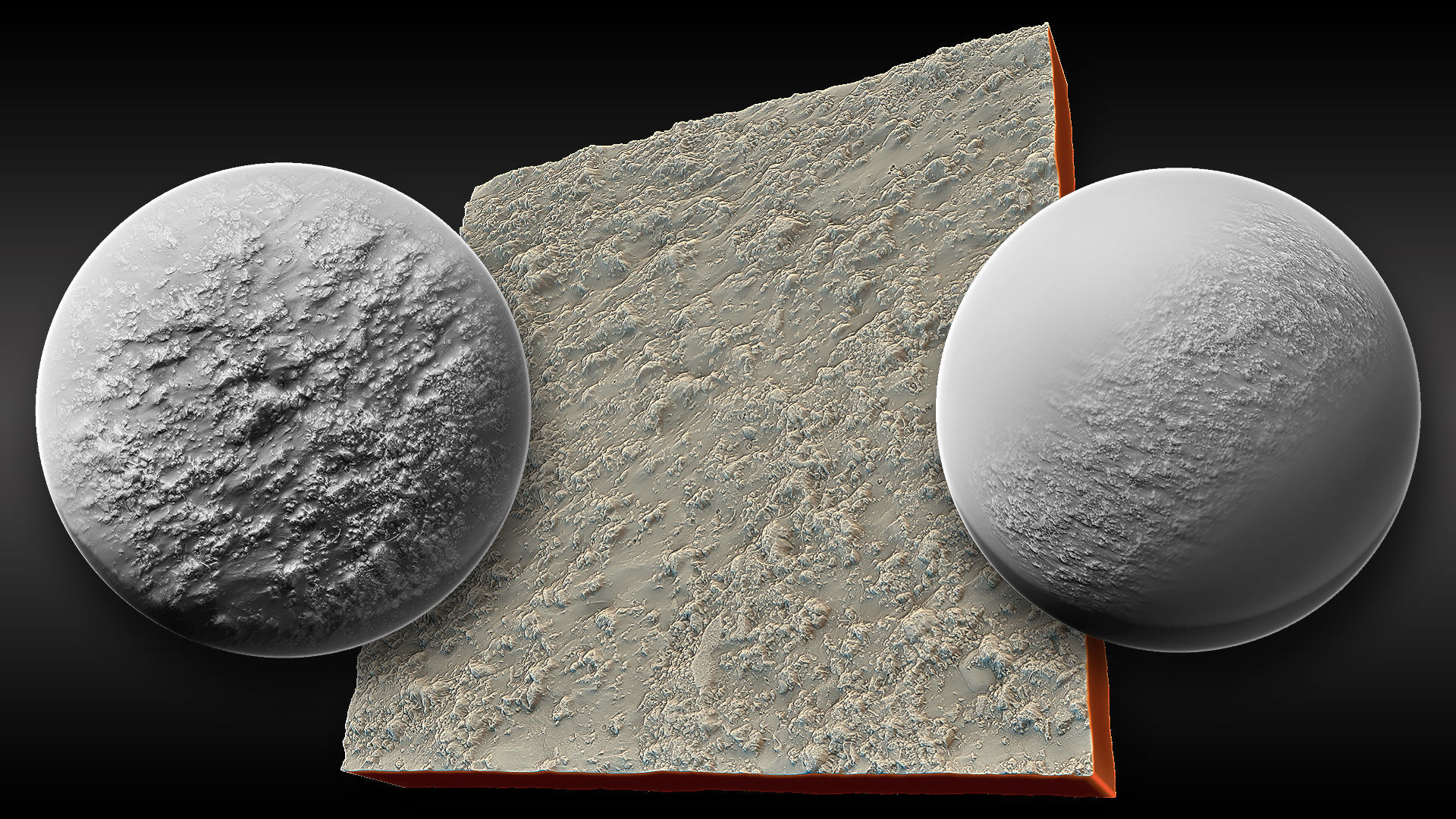 Ultra HQ Terrain Seamless Sculpt Zbrush brushes and Alphas Vol6 3D model_24