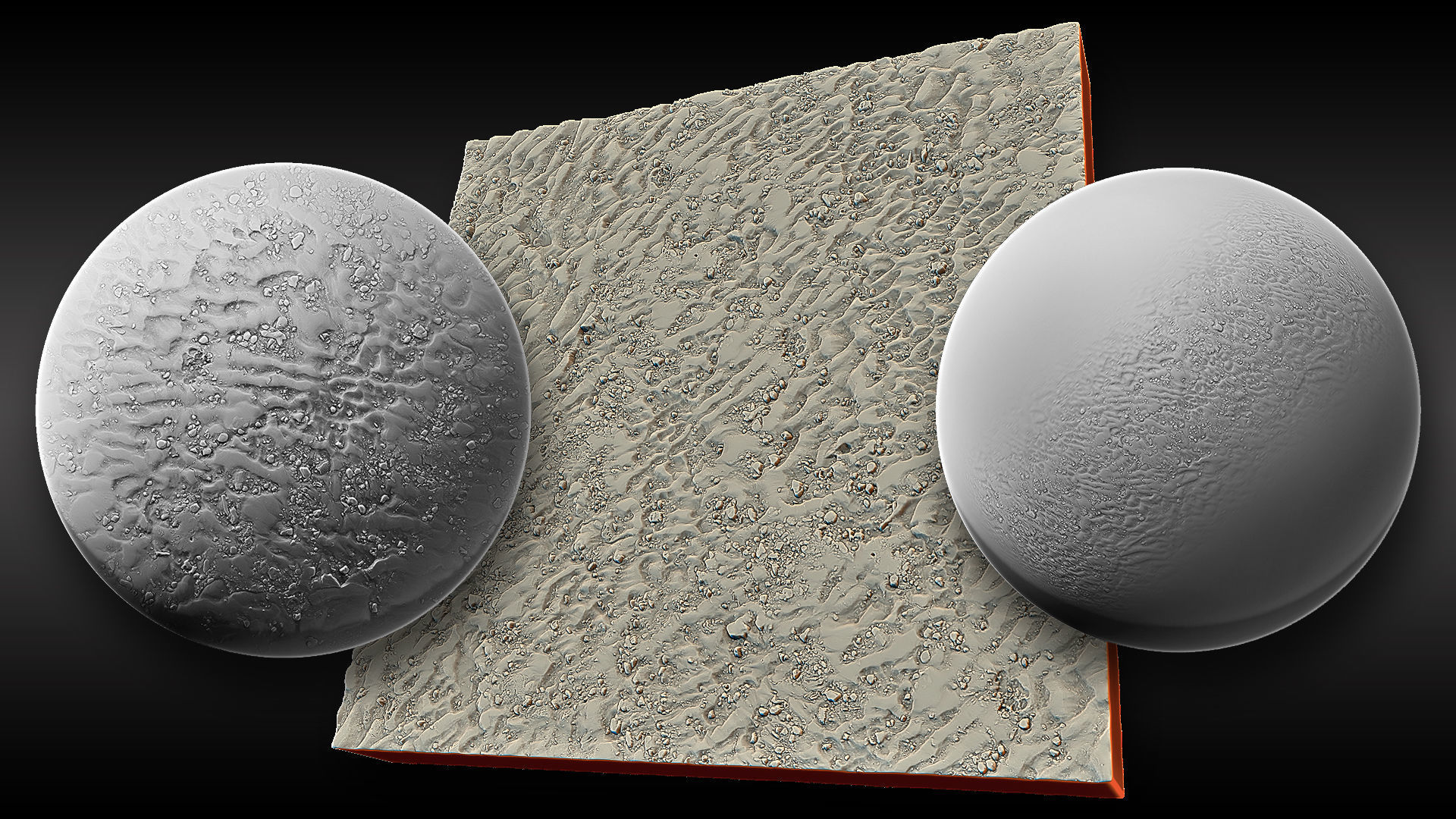 Ultra HQ Terrain Seamless Sculpt Zbrush brushes and Alphas Vol6 3D model_41