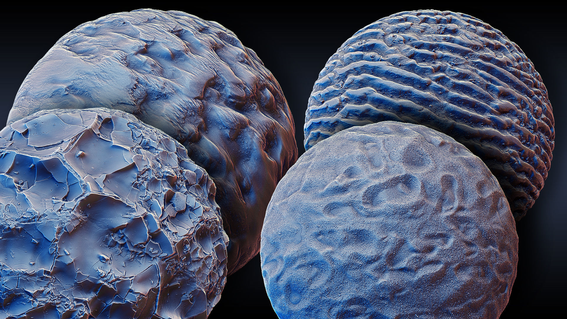 Ultra HQ Terrain Seamless Sculpt Zbrush brushes and Alphas Vol6 3D model_1