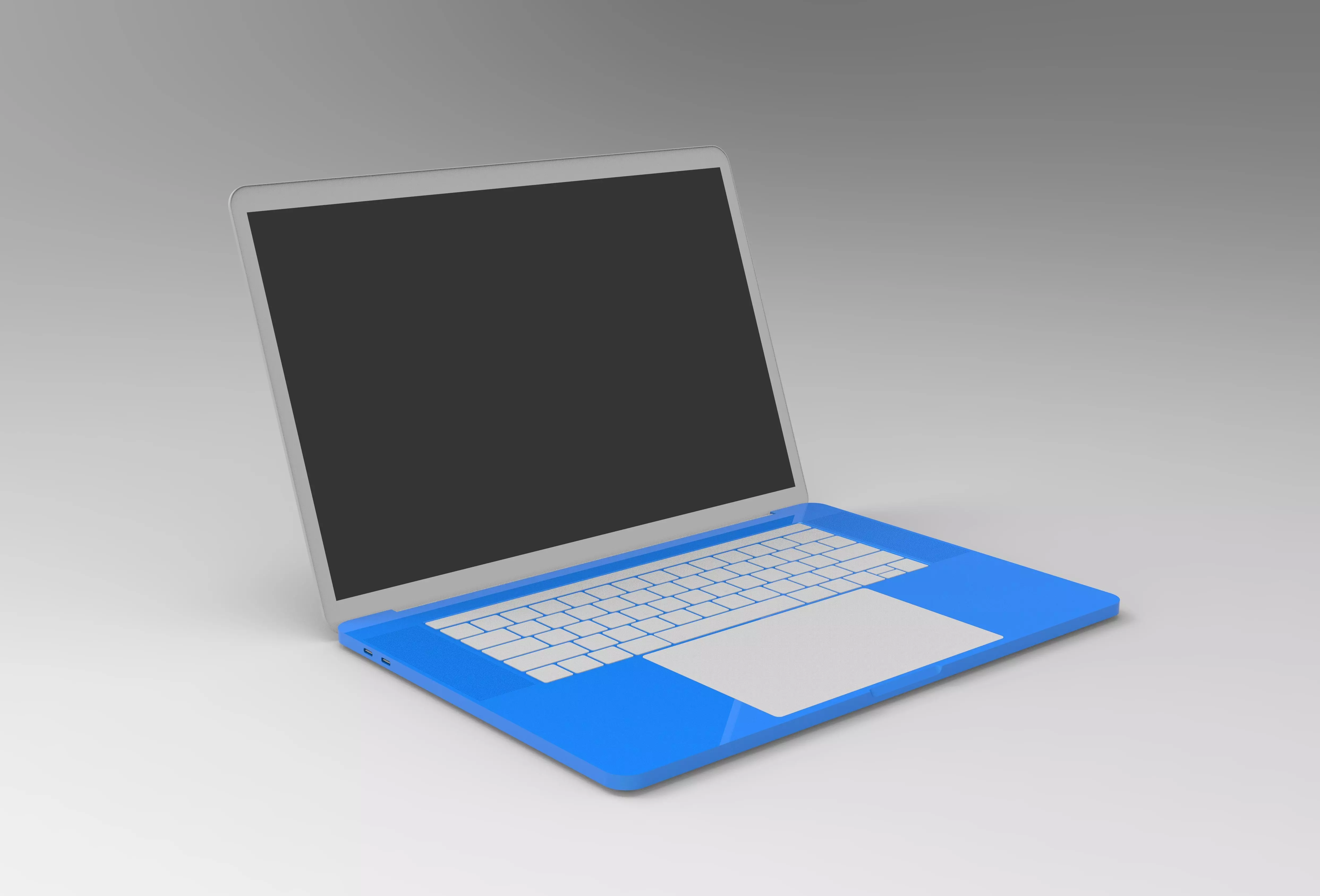 Apple MacBook Pro 15 Touch Bar Free 3D model_0