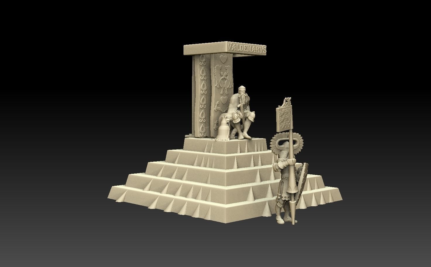 Knight of Denmark 3D print model_7