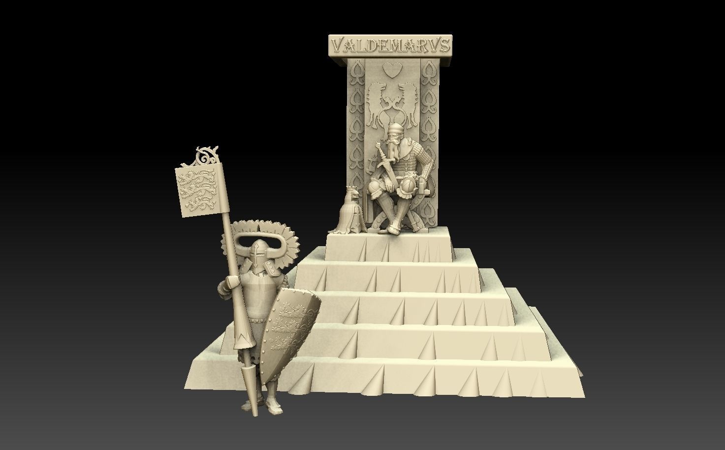 Knight of Denmark 3D print model_11