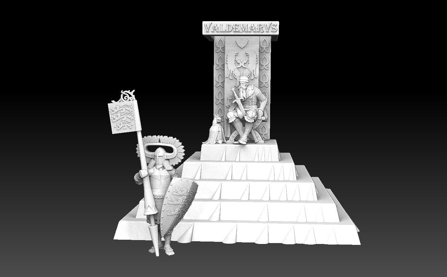 Knight of Denmark 3D print model_10