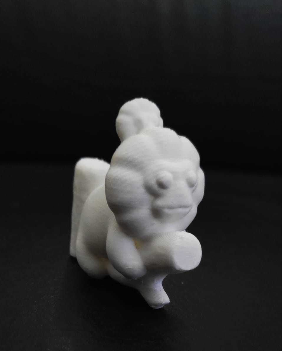 Golden Lion Tamarin 3D print model_9