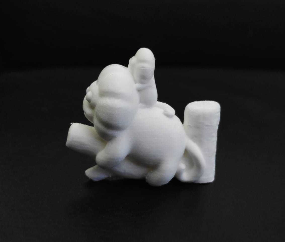 Golden Lion Tamarin 3D print model_6