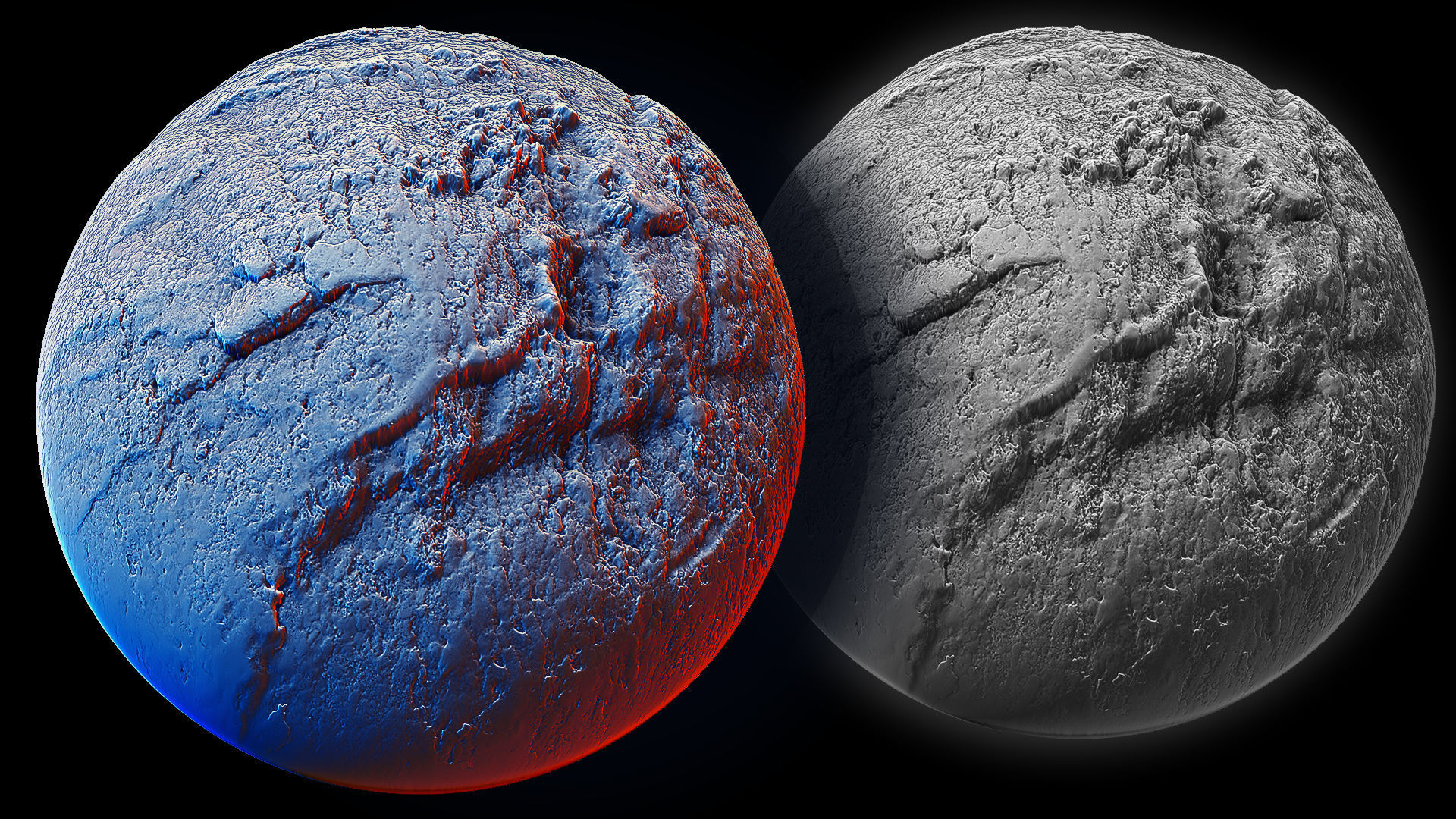 Ultra HQ Terrain Seamless Sculpt Zbrush brushes and Alphas Vol7 3D model_23