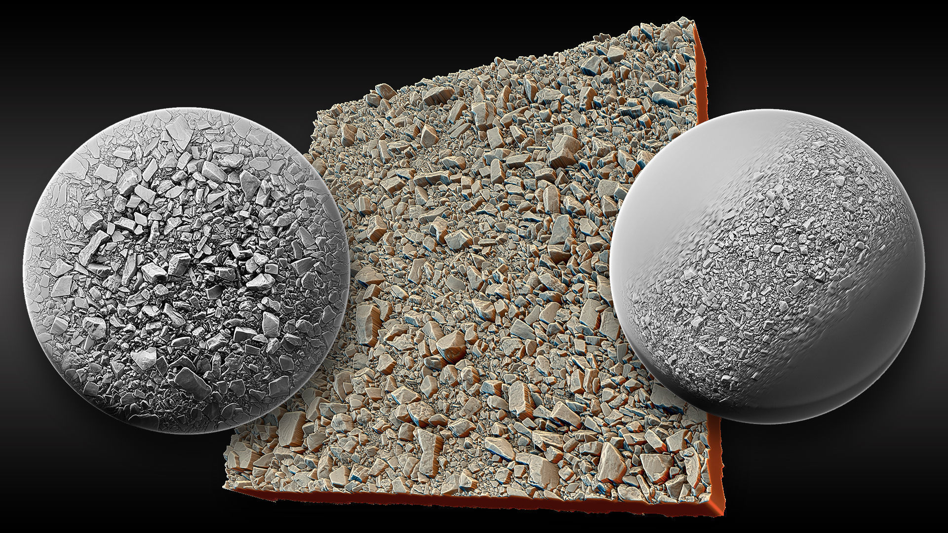 Ultra HQ Terrain Seamless Sculpt Zbrush brushes and Alphas Vol7 3D model_38