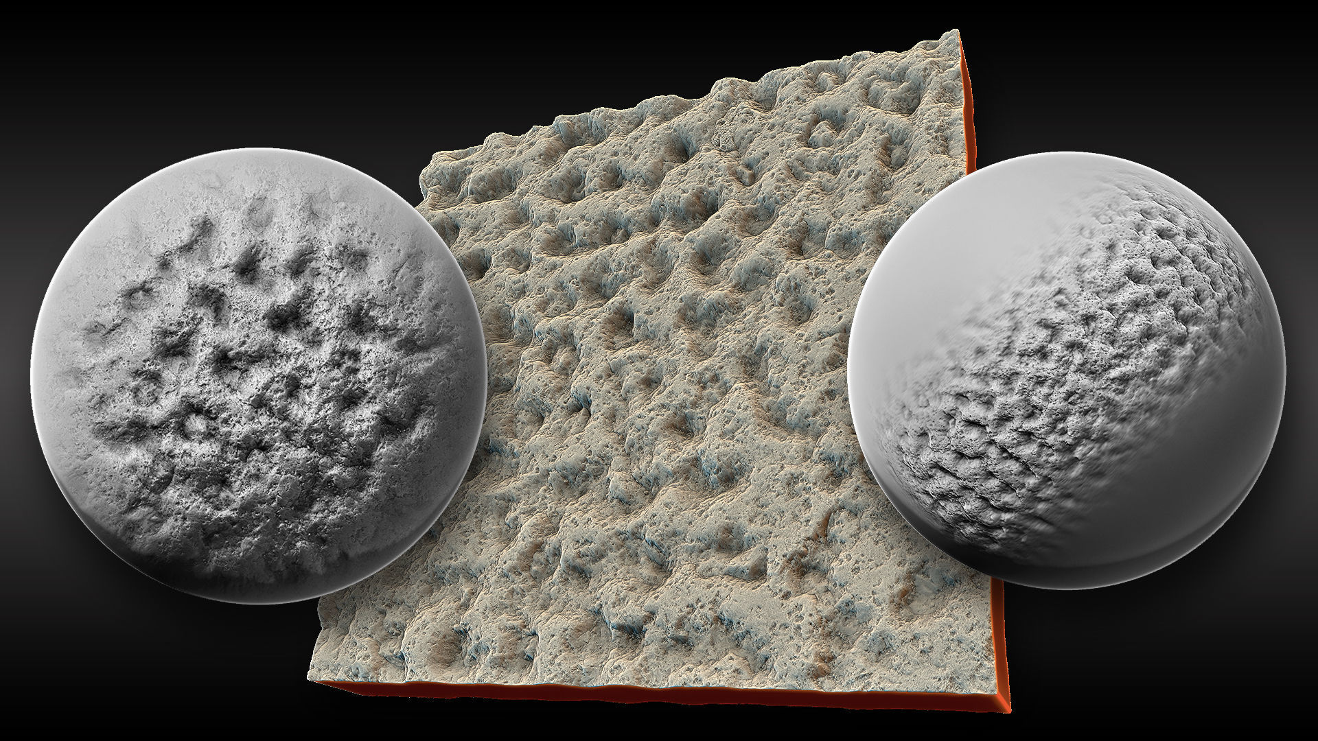 Ultra HQ Terrain Seamless Sculpt Zbrush brushes and Alphas Vol7 3D model_31