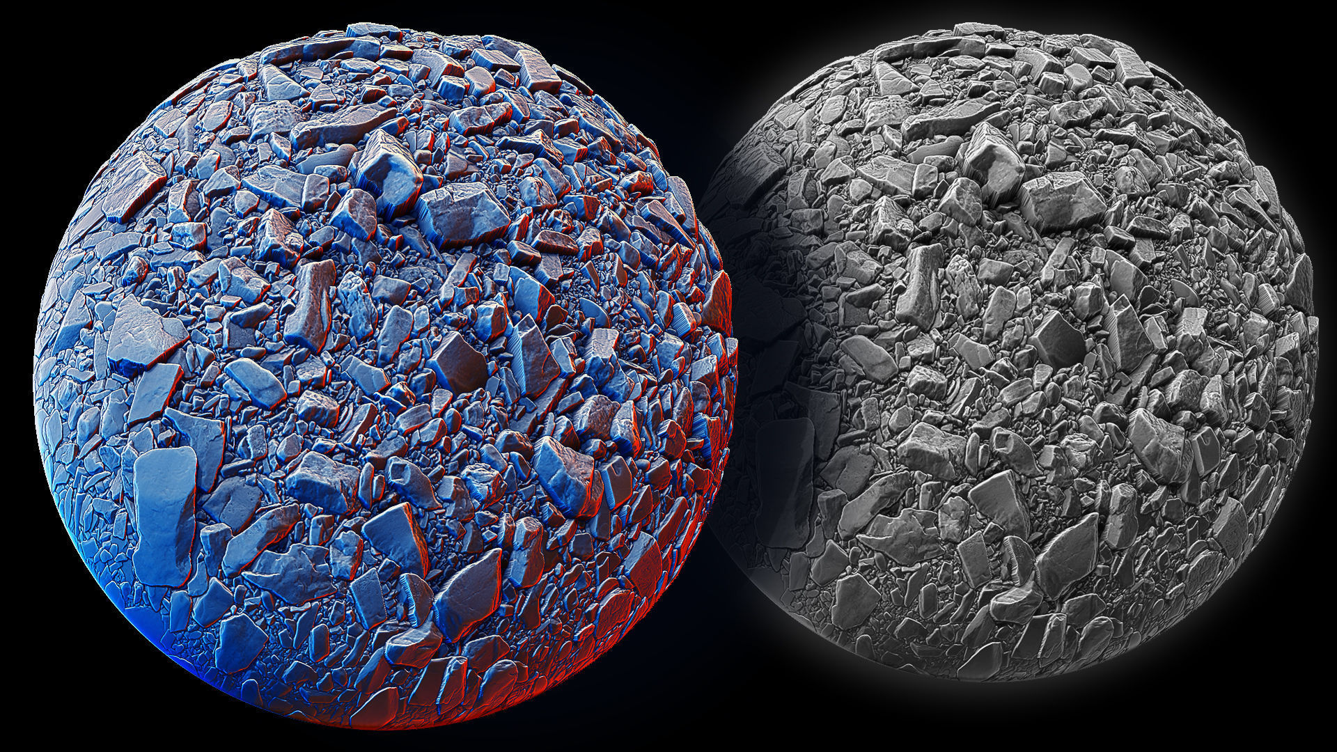 Ultra HQ Terrain Seamless Sculpt Zbrush brushes and Alphas Vol7 3D model_12