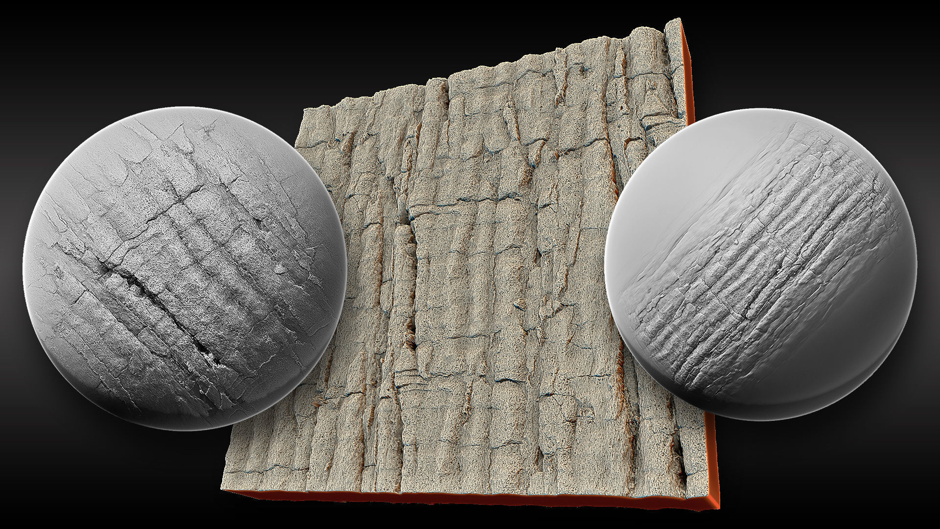 Ultra HQ Terrain Seamless Sculpt Zbrush brushes and Alphas Vol7 3D model_40