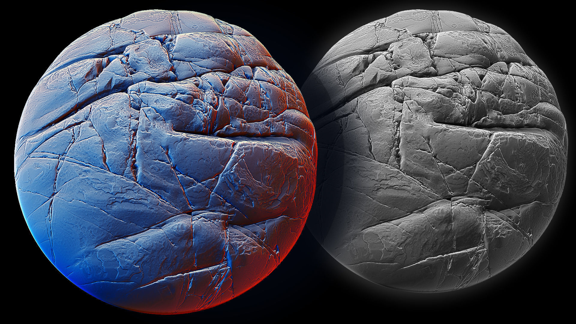 Ultra HQ Terrain Seamless Sculpt Zbrush brushes and Alphas Vol7 3D model_13