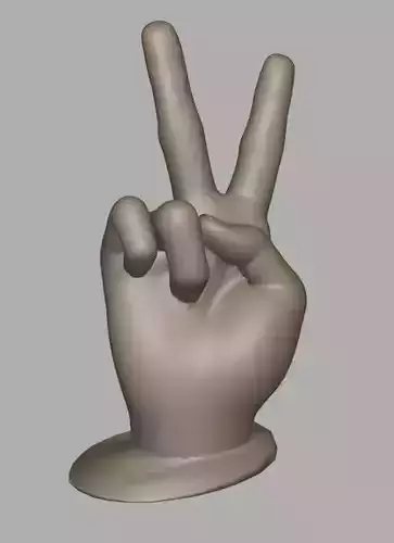 victory hand base