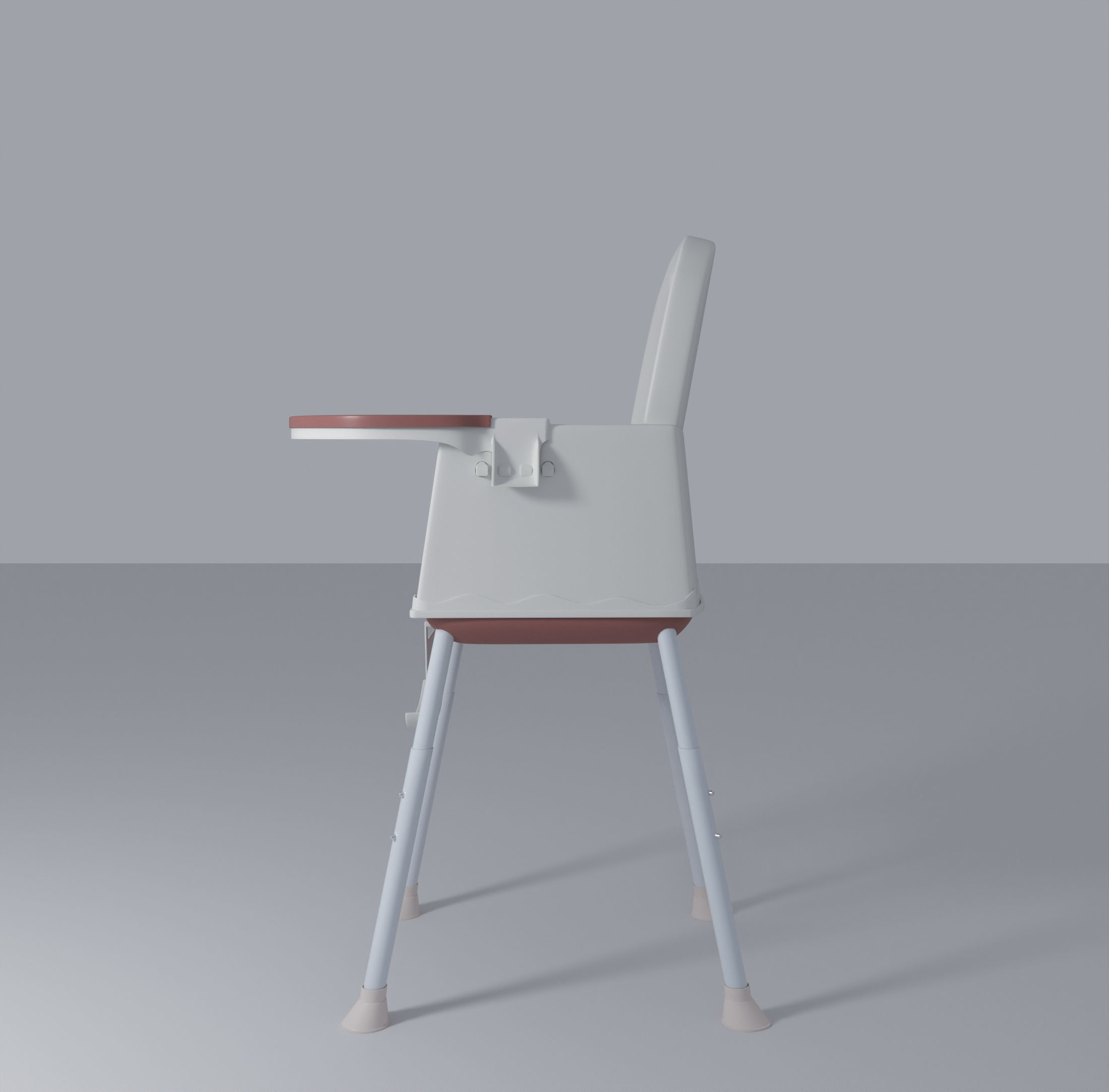Baby highchair - Vnhouse 3D model_2