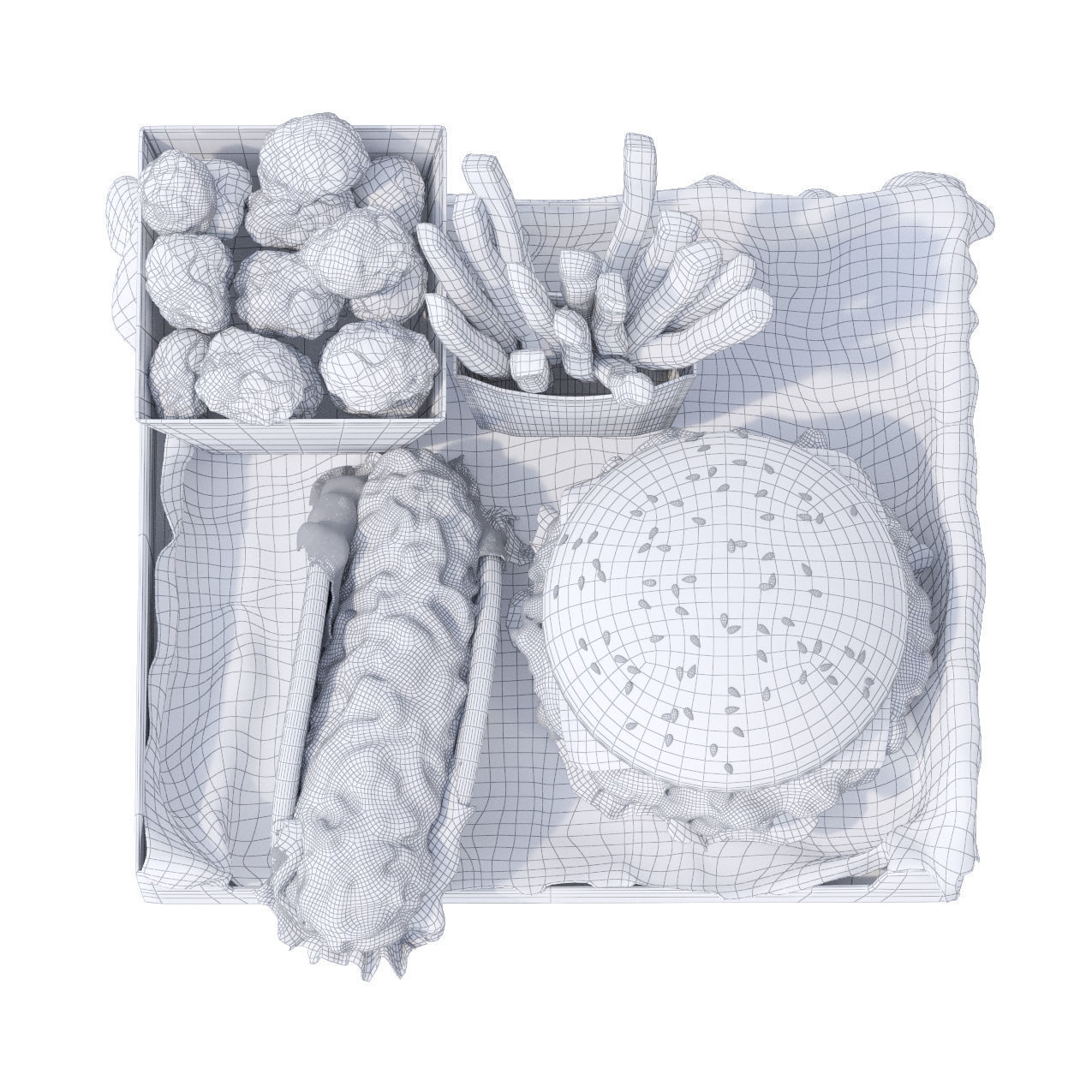 KFS Chicken Meal 3D model_5