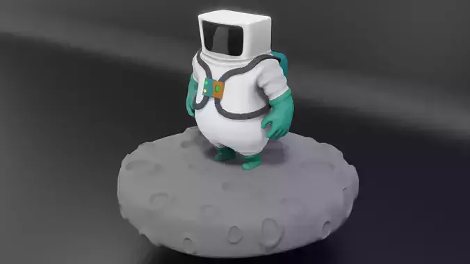Astronaut - Stylized 3D model