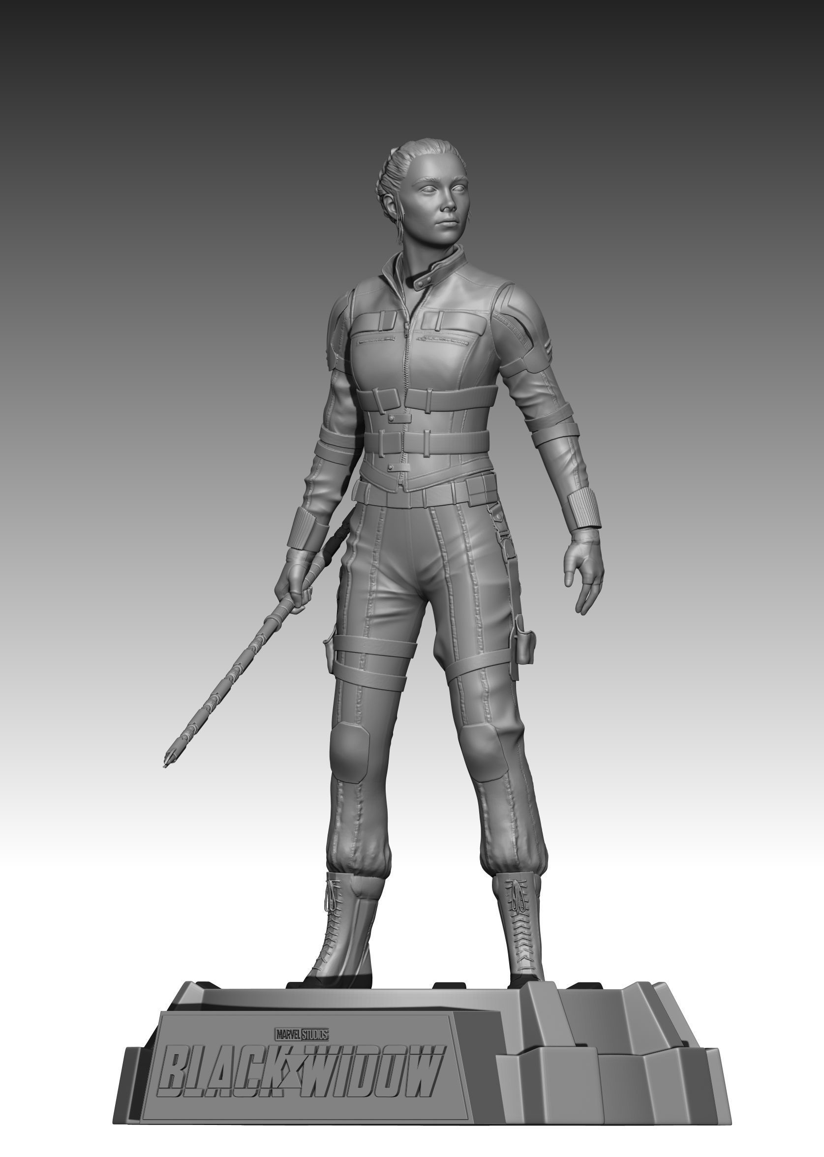 Black Widow - Yelena Belova 3D print model_19