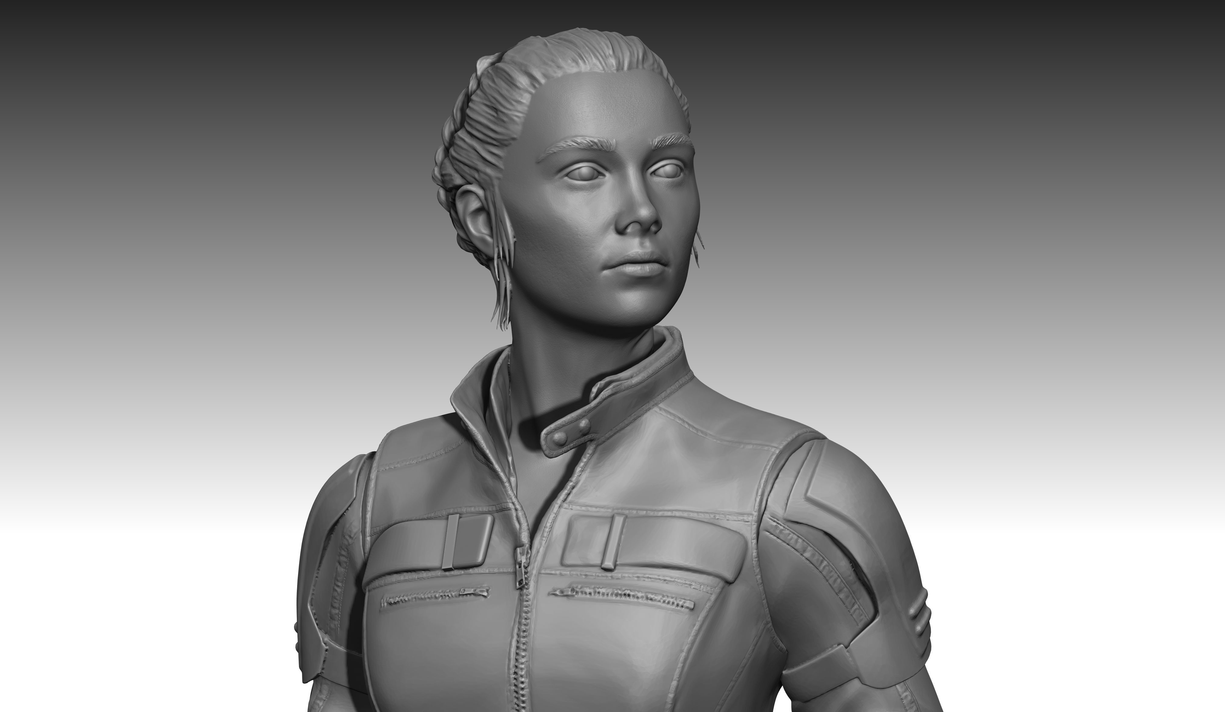 Black Widow - Yelena Belova 3D print model_18
