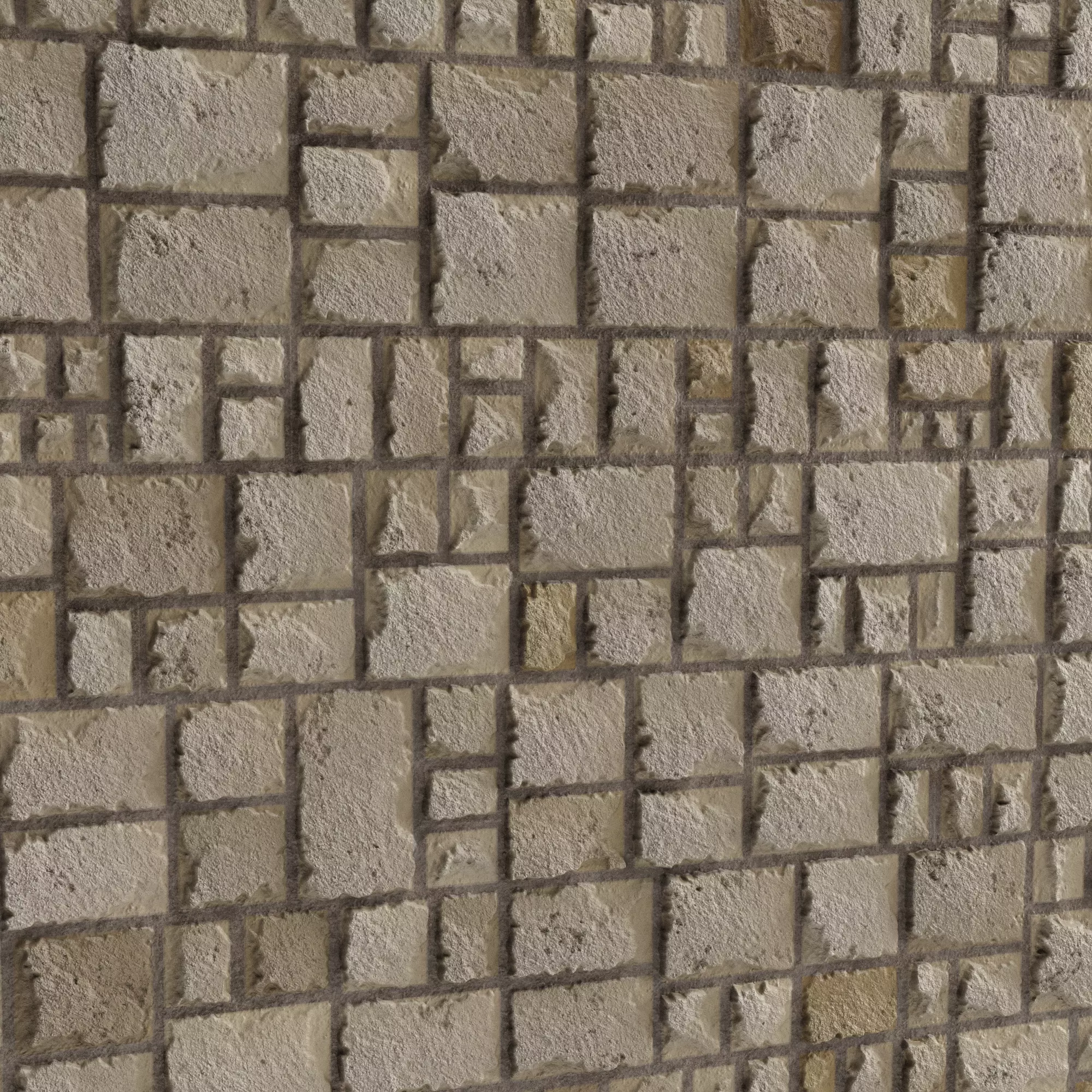 Ston Wall Material 9- Stone Wall Decorative Pbr 4k Texture_0
