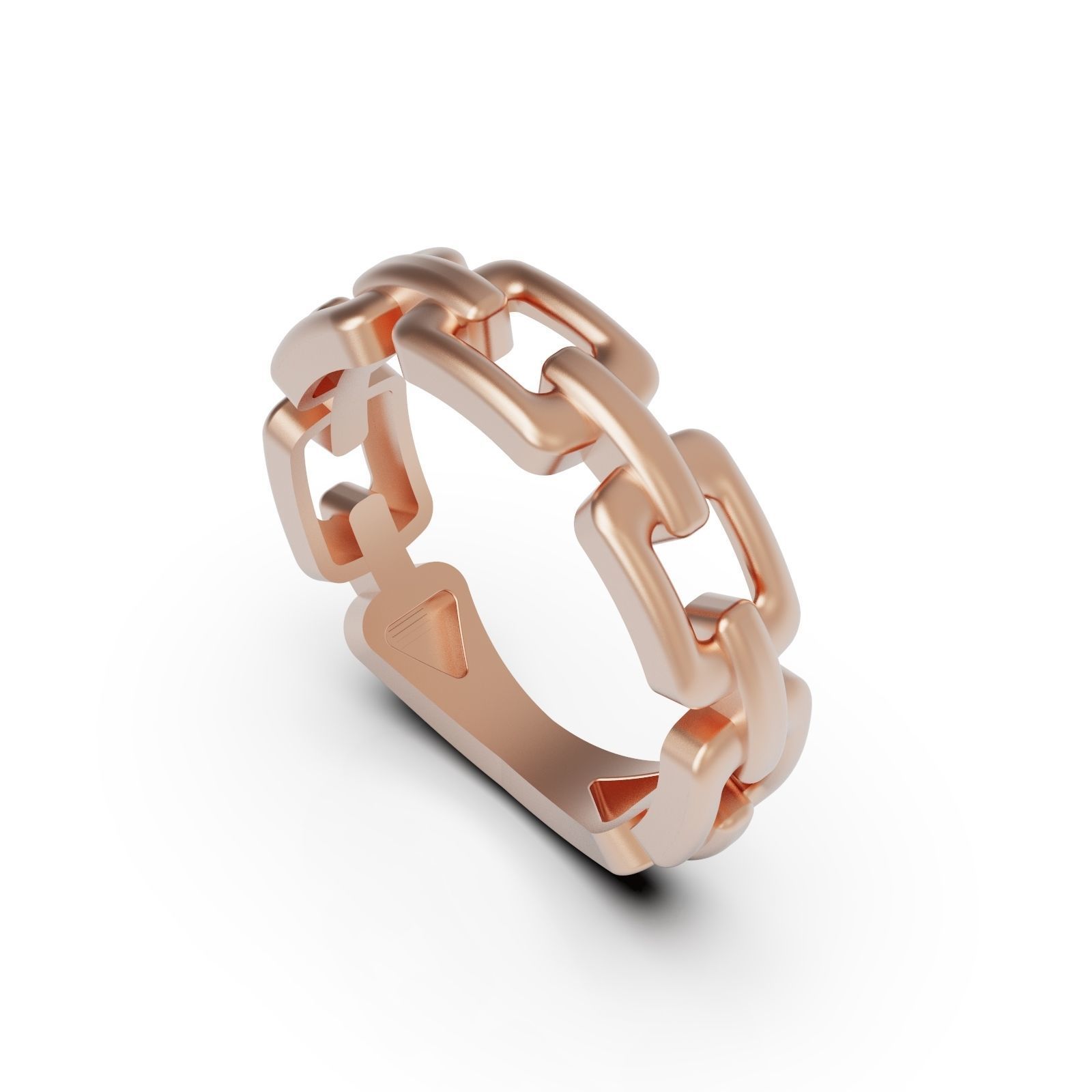 Gold ring A 3D print model_5