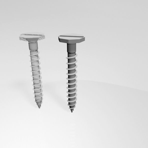Drywall Screw 09 3D model_9