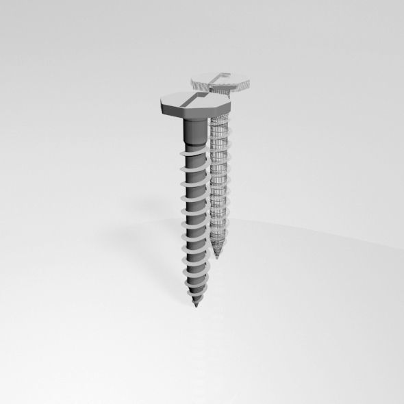 Drywall Screw 09 3D model_6