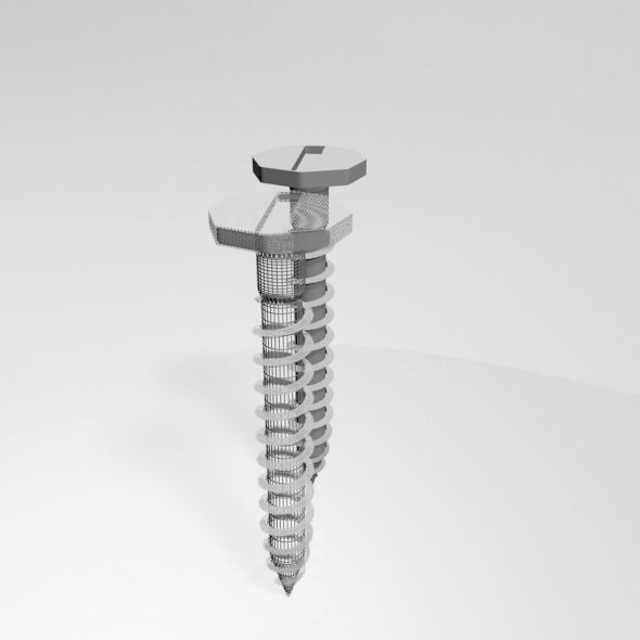 Drywall Screw 09 3D model_12