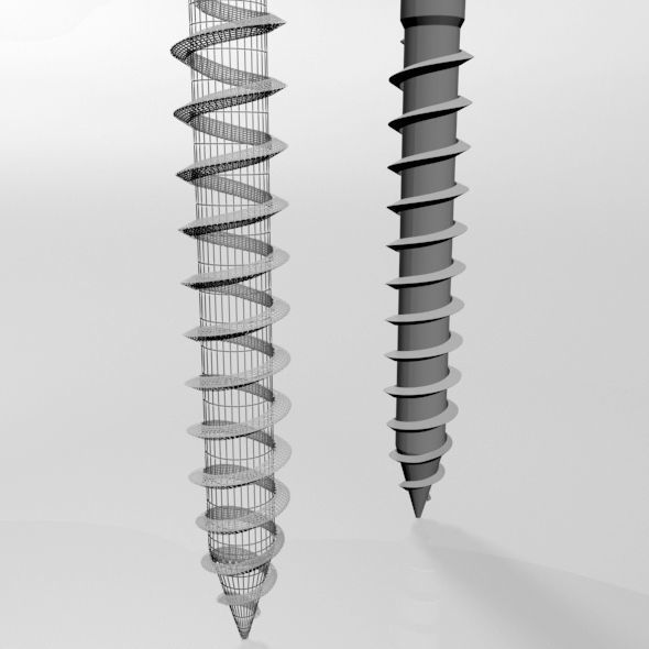 Drywall Screw 09 3D model_5