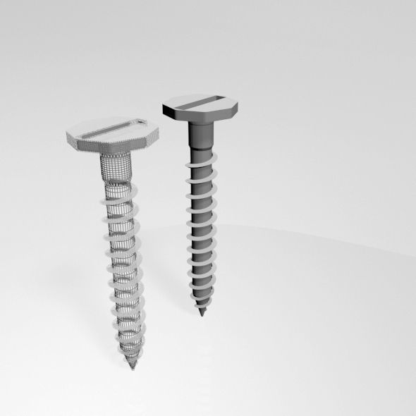 Drywall Screw 09 3D model_11