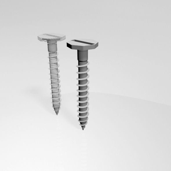 Drywall Screw 09 3D model_8