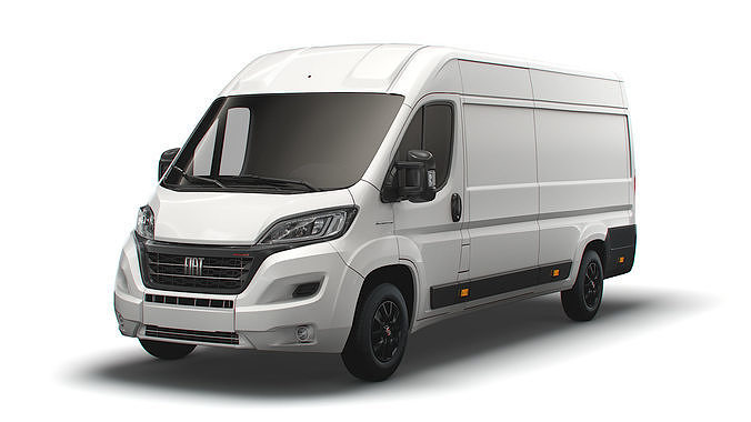 Fiat Ducato Van L4H2 2022 3D model