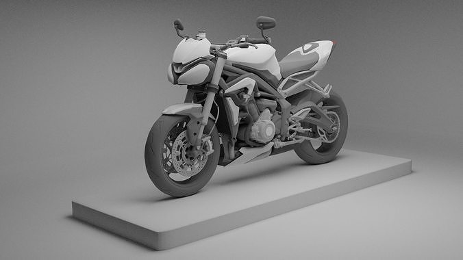 2021 TRIUMPH STREET TRIPLE RS 3D model