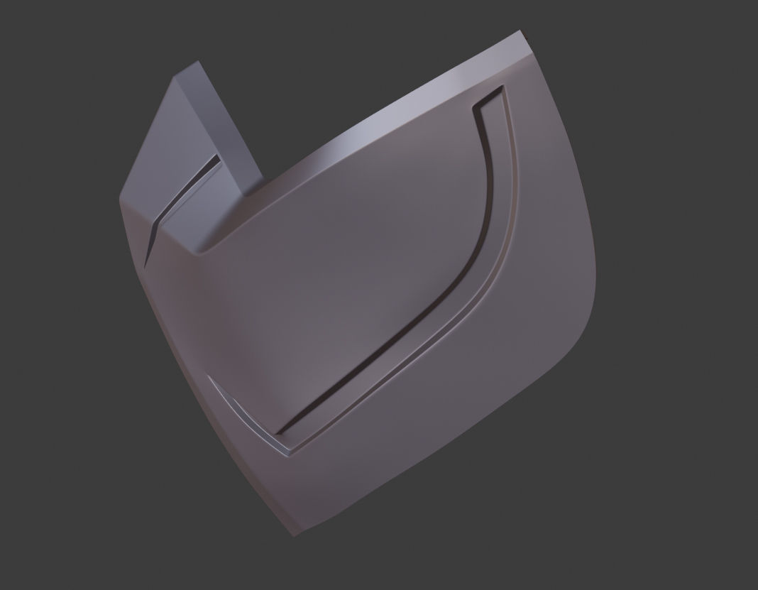 Mask like Kitana from Mortal Kombat 11 3D print model_2