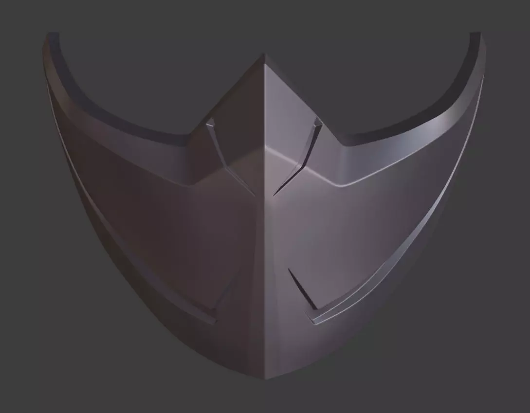 Mask like Kitana from Mortal Kombat 11 3D print model_0